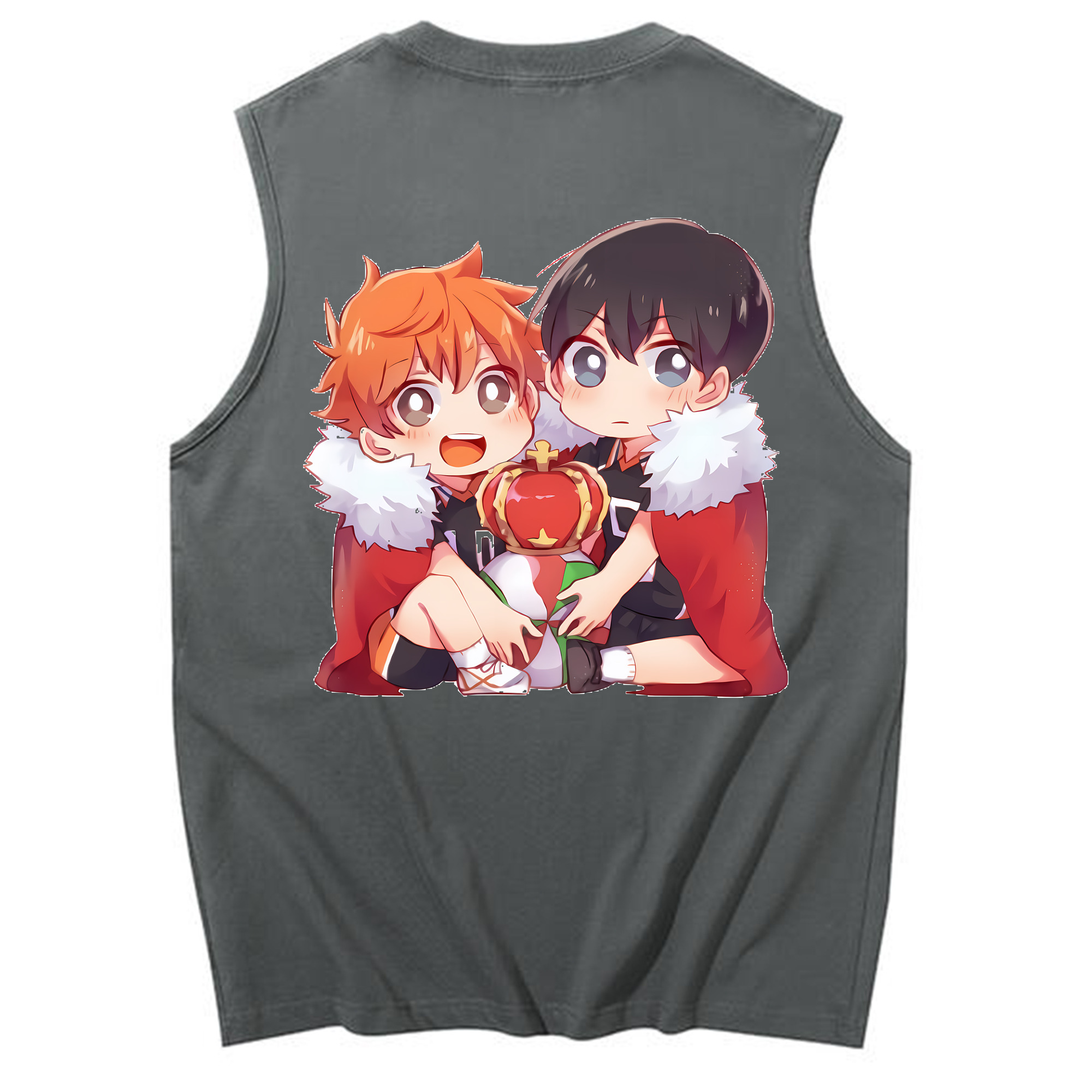 （画像用） ハイキュー!! Haikyu!! コットン100％タンクトップ（背面プリント）
